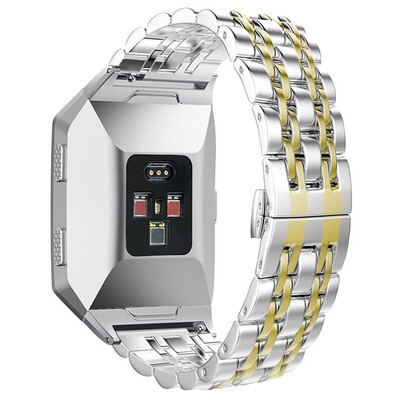 Fitbit Ionic Bracelet watch Strap Luxurious Stainless Steel Accessory Smart Watch Strap For Fitbit Ionic
Fitbit Ionic Bracelet watch Strap Luxurious Stainless Steel Accessory Smart Watch Strap For Fitbit Ionic