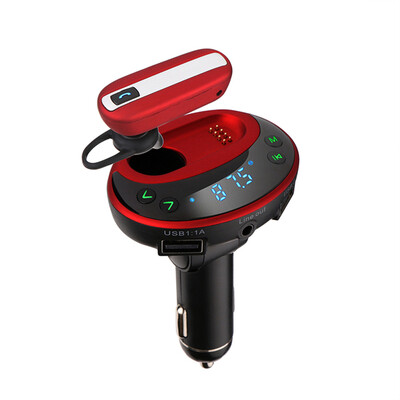 Bluetooth MP3 Player FM Transmitter Modulator Car Charger with Dual USB 3.1A Earphone Hands-free Call AUX TF LED Display
Bluetooth MP3 Player FM Transmitter Modulator Car Charger with Dual USB 3.1A Earphone Hands-free Call AUX TF LED Display