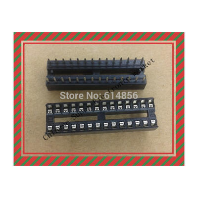 20 PCS DIP-28-Narrow IC SOCKET 28 PIN 28PIN 28P 28 P IC Sockets Adaptor Solder Type By Registered Air Mail
20 PCS DIP-28-Narrow IC SOCKET 28 PIN 28PIN 28P 28 P IC Sockets Adaptor Solder Type By Registered Air Mail