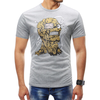Male 2018 Summer Brand Short Sleeve Skull Novelty Print T Shirt O-Neck Slim Men T-Shirt Tops Fashion Mens Tee Shirt T Shirts
Male 2018 Summer Brand Short Sleeve Skull Novelty Print T Shirt O-Neck Slim Men T-Shirt Tops Fashion Mens Tee Shirt T Shirts