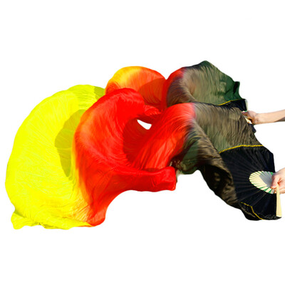 1 Pair Dance Fans Bamboo Ribs Natural Silk Stage Performance Props Dye Fans Belly Dance Silk Fan BlackRedOrangeYellow
1 Pair Dance Fans Bamboo Ribs Natural Silk Stage Performance Props Dye Fans Belly Dance Silk Fan BlackRedOrangeYellow