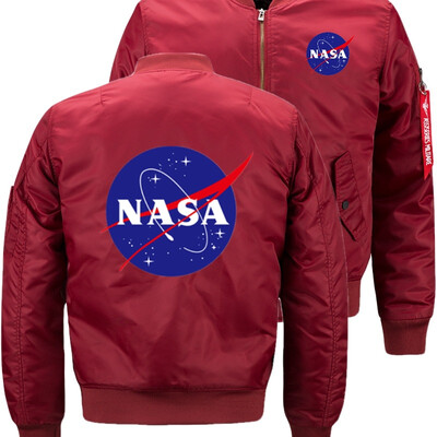 NASA Space Administration New Bomber Jacket Flying Jacket Winter thicken Warm Zipper Men Jackets Anime Mens Casual Coat
NASA Space Administration New Bomber Jacket Flying Jacket Winter thicken Warm Zipper Men Jackets Anime Mens Casual Coat