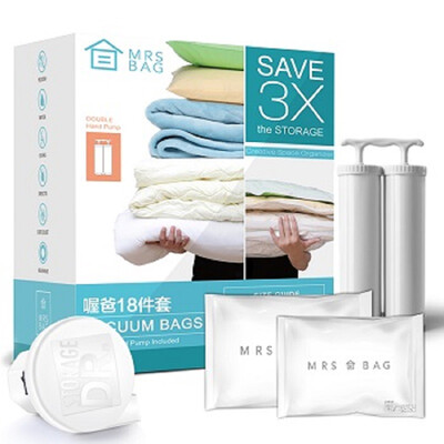 Dad obar thick nylon vacuum compression bag 6 extra large 6 2 small 2 hook contains manual pump electric pump
Dad obar thick nylon vacuum compression bag 6 extra large 6 2 small 2 hook contains manual pump electric pump