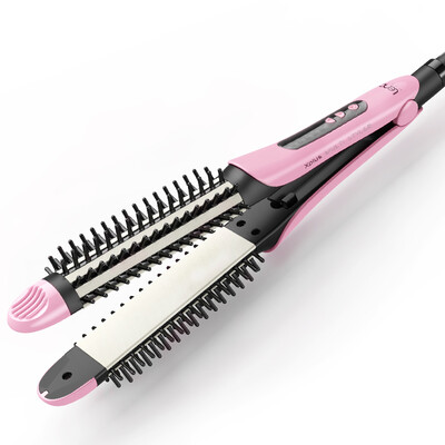 Lena Hair stick Roll straight Dual hair straightener Splint Plant Protein Ceramics Panel Large wavy curler Combs Anti-hot-pin buckle Liu Hai 419B Princess powder
Lena Hair stick Roll straight Dual hair straightener Splint Plant Protein Ceramics Panel Large wavy curler Combs Anti-hot-pin buckle Liu Hai 419B Princess powder