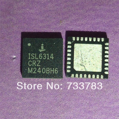 5pcs/lot INTERSIL ISL6314CRZ ISL6314 Single-Phase Buck PWM Controller with Integrated MOSFET Drivers for Intel VR11 and AMD Applications
5pcs/lot INTERSIL ISL6314CRZ ISL6314 Single-Phase Buck PWM Controller with Integrated MOSFET Drivers for Intel VR11 and AMD Applications