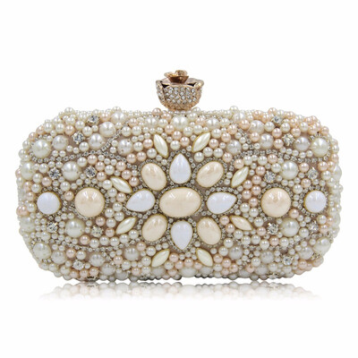 Milisente Women Evening Clutch Beaded Bag Party Bags Lady Purse Small Vintage Wedding Clutches
Milisente Women Evening Clutch Beaded Bag Party Bags Lady Purse Small Vintage Wedding Clutches
