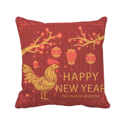 Year of the Rooster Chinese Zodiac Sign Square Throw Pillow Insert Cushion Cover Home Sofa Decor Gift
Year of the Rooster Chinese Zodiac Sign Square Throw Pillow Insert Cushion Cover Home Sofa Decor Gift