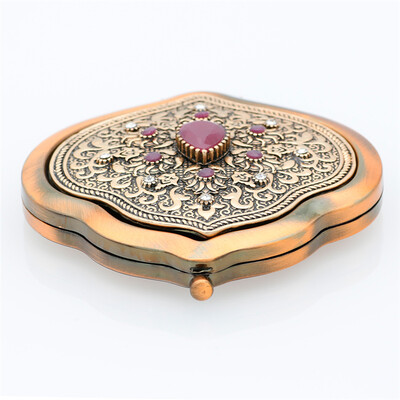 New Ethnic Body Jewelry Turkish Women Retro Crystal Flowers Metal Portable Mirror Comb Set Makeup Mirror Vintage Cosmetic Mirror
New Ethnic Body Jewelry Turkish Women Retro Crystal Flowers Metal Portable Mirror Comb Set Makeup Mirror Vintage Cosmetic Mirror