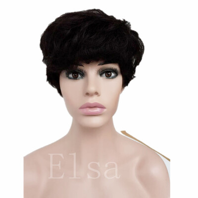 Human Hair Short Length Wigs Non Lace Wigs Brazilian Virgin Hair Chic Cut Short Machine Made Wigs
Human Hair Short Length Wigs Non Lace Wigs Brazilian Virgin Hair Chic Cut Short Machine Made Wigs