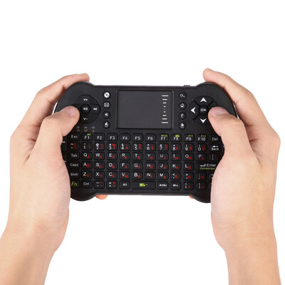 VIBOTON - S501 24GHz Mini Wireless QWERTY Keyboard Air Mouse Touchpad Remote Control
VIBOTON - S501 24GHz Mini Wireless QWERTY Keyboard Air Mouse Touchpad Remote Control
