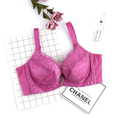 Xia Weifang bra sexy lace gathered adjustable underwear big chest small cotton cup bra 8746 pink B80
Xia Weifang bra sexy lace gathered adjustable underwear big chest small cotton cup bra 8746 pink B80