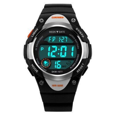 SKEMI 1077 Outdoor sports in girls boys kids digital stopwatch alarm led waterproof watch
SKEMI 1077 Outdoor sports in girls boys kids digital stopwatch alarm led waterproof watch