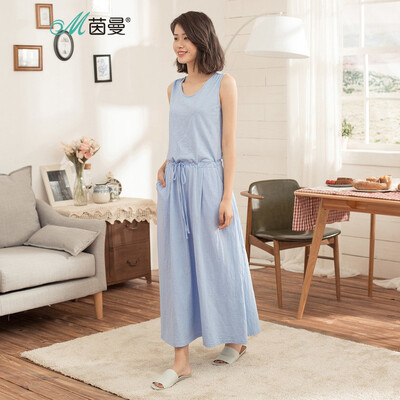 INMAN 2018 summer new style temperament small fresh self-cultivation sleeveless vest dress long skirt 18821VP03750 pink blue
INMAN 2018 summer new style temperament small fresh self-cultivation sleeveless vest dress long skirt 18821VP03750 pink blue