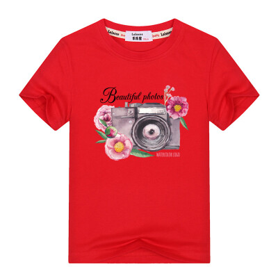 Девочка-малыш-камера для малышей Печатная футболка Kids Summer Cute Top Tees Хлопок с коротким рукавом Марка моды Круглая шейная п
Девочка-малыш-камера для малышей Печатная футболка Kids Summer Cute Top Tees Хлопок с коротким рукавом Марка моды Круглая шейная п