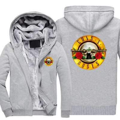 2018 USA SIZE Men Hoodies Rock Music Guns N Roses Winter Fleece Coat Print Hoodies Thicken Sweatershirts Unisex Jackets
2018 USA SIZE Men Hoodies Rock Music Guns N Roses Winter Fleece Coat Print Hoodies Thicken Sweatershirts Unisex Jackets