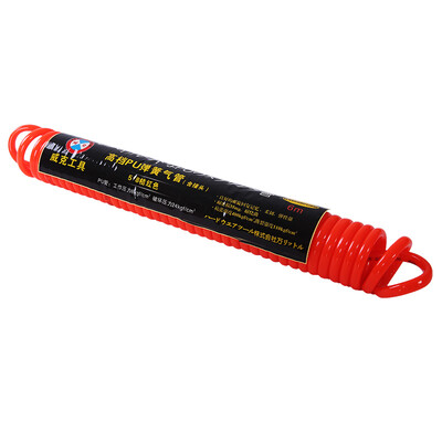 Wick Wco WK0508PU6M PU spring air pipe air compressor air pipe air pump hose spiral air pipe pneumatic parts blowing dust gun with 6 m spring tube
Wick Wco WK0508PU6M PU spring air pipe air compressor air pipe air pump hose spiral air pipe pneumatic parts blowing dust gun with 6 m spring tube