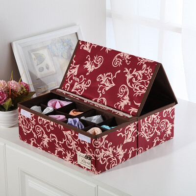 Western SIVIN 24 mirror flower blue storage box underwear panties socks storage box drawer divider storage box
Western SIVIN 24 mirror flower blue storage box underwear panties socks storage box drawer divider storage box
