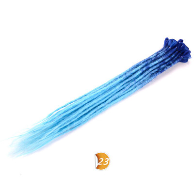 Ombre Crochet Braids Hair 24 inch Kanekalon Dreadlocks 24 Colors Available synthetic Hair Extensions