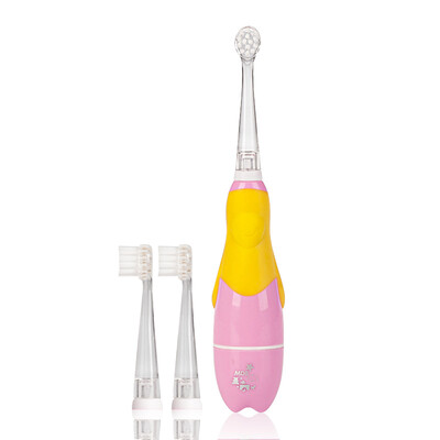 MDB baby electric toothbrush 2-3-5 years old children Sonic vibration soft toothbrush with 2 replacement brush head pink
MDB baby electric toothbrush 2-3-5 years old children Sonic vibration soft toothbrush with 2 replacement brush head pink