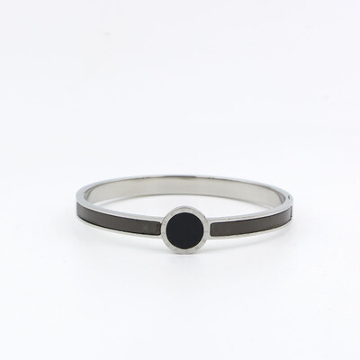 Black Roman Bangle Bun Round Bracelet for Men&Women Fashion Titanium Steel 18K Rose Gold Bracelet
Black Roman Bangle Bun Round Bracelet for Men&Women Fashion Titanium Steel 18K Rose Gold Bracelet