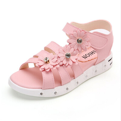 Kids Flower Beach Sandals Girls Princess Shoes Children New Flower Anti-Slipper Roman Sandals 3 Color Size 27-37
Kids Flower Beach Sandals Girls Princess Shoes Children New Flower Anti-Slipper Roman Sandals 3 Color Size 27-37