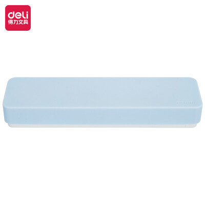 Deli deli silicone pencil case pencil case student multi-function pen bag light blue 8329
Deli deli silicone pencil case pencil case student multi-function pen bag light blue 8329