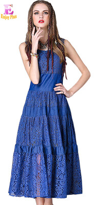 M L High Quality chest 84 - 92cm vintage cotton new summer 2018 blue lace long dress women sleeveless denim maxi ankle length
M L High Quality chest 84 - 92cm vintage cotton new summer 2018 blue lace long dress women sleeveless denim maxi ankle length
