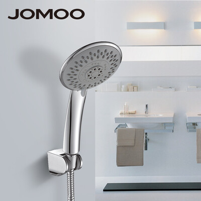 JOMOO 5 jets 5-inch Bathroom Shower Head With ABS Wall Bracket&15M Stainless Steel Shower Hose Hand Shower Ducha Chuveiro
JOMOO 5 jets 5-inch Bathroom Shower Head With ABS Wall Bracket&15M Stainless Steel Shower Hose Hand Shower Ducha Chuveiro