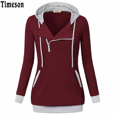 2018 Fashion Women Hoodies Zipper Pullovers Long Sleeve Packet Casual Tracksuit Patwork Sweatershirt Female Plus Size Red Hoodies
2018 Fashion Women Hoodies Zipper Pullovers Long Sleeve Packet Casual Tracksuit Patwork Sweatershirt Female Plus Size Red Hoodies