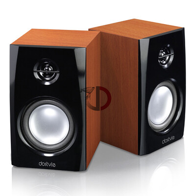 dostyle SD206 Wooden 20-channel desktop speaker stereo 3-inch speaker 35mm Universal audio interface
dostyle SD206 Wooden 20-channel desktop speaker stereo 3-inch speaker 35mm Universal audio interface