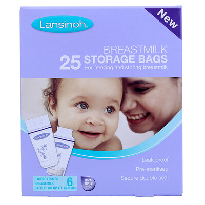 Lansino Lansinoh breast milk storage bag 25 pieces of breast milk storage bag disposable milk storage milk bottle 180ml
Lansino Lansinoh breast milk storage bag 25 pieces of breast milk storage bag disposable milk storage milk bottle 180ml