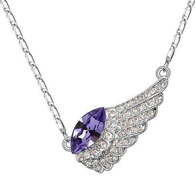 Crystal from Austrian Angel Fairy Wings Pendant Necklace Best Gift For Friend Fashion Jewelry for women 5420
Crystal from Austrian Angel Fairy Wings Pendant Necklace Best Gift For Friend Fashion Jewelry for women 5420