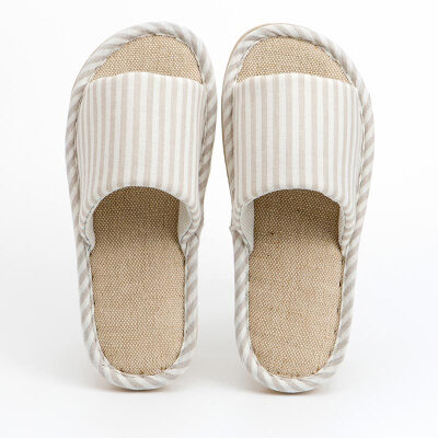 Love home linen slippers thick bottom indoor couple home non-slip soft bottom shoes beige 3839 LJ8830
Love home linen slippers thick bottom indoor couple home non-slip soft bottom shoes beige 3839 LJ8830