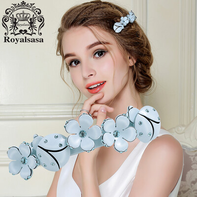 Royal Sasa Royalsasa Korean hair accessories flower hairpin hair clip spring clip top clip cross chuck jewelry clip blue
Royal Sasa Royalsasa Korean hair accessories flower hairpin hair clip spring clip top clip cross chuck jewelry clip blue