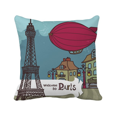 Paris Airship France Eiffel Tower Landscape Square Throw Pillow Insert Cushion Cover Home Sofa Decor Gift
Paris Airship France Eiffel Tower Landscape Square Throw Pillow Insert Cushion Cover Home Sofa Decor Gift