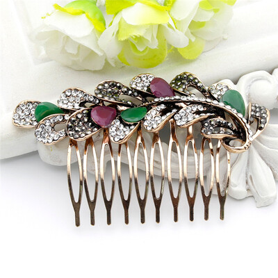 Vintage Indian Resin Flower Hairwear Hair Comb Hair Clips Hairpins Hijab Headdress Comb Turkish Bride Jewelry Antique Gold Color
Vintage Indian Resin Flower Hairwear Hair Comb Hair Clips Hairpins Hijab Headdress Comb Turkish Bride Jewelry Antique Gold Color