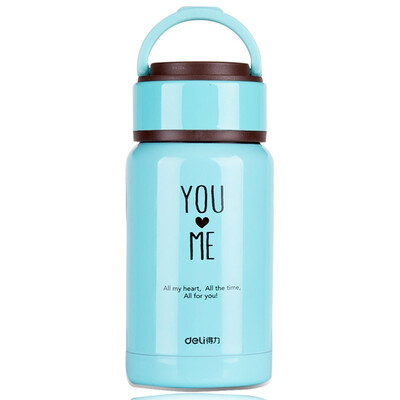 Efficient deli 8994 double stainless steel fashion portable insulation cup 190ML blue
Efficient deli 8994 double stainless steel fashion portable insulation cup 190ML blue
