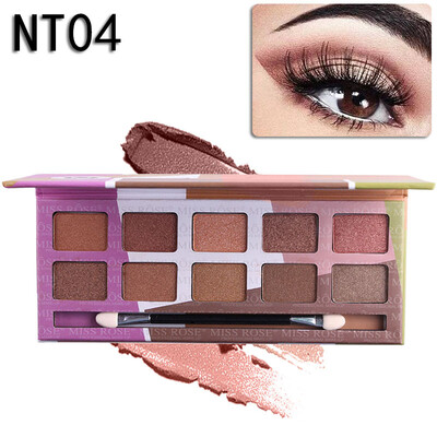 Eyeshadow Pallete Professional 10Colors Make up Palette Matte Shimmer Glitter Pigmented Eye Shadow Powder
Eyeshadow Pallete Professional 10Colors Make up Palette Matte Shimmer Glitter Pigmented Eye Shadow Powder