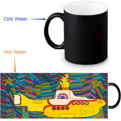The Beatles Yellow Submarine 350ml12oz Heat Reveal Mug Color Change Coffee Cup Sensitive Morphing Mugs Magic Mug Milk Tea Cups
The Beatles Yellow Submarine 350ml12oz Heat Reveal Mug Color Change Coffee Cup Sensitive Morphing Mugs Magic Mug Milk Tea Cups
