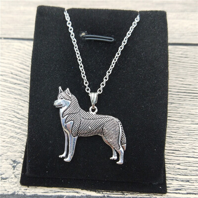 New Siberian Husky Necklace Trendy Style Siberian Husky Pendant Necklace Women Fashion Pet Jewellery Animal Dog Jewellery
New Siberian Husky Necklace Trendy Style Siberian Husky Pendant Necklace Women Fashion Pet Jewellery Animal Dog Jewellery