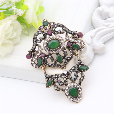Turkish Resin Floral Brooch Pins Women Retro Gold Color Jewelry Activity Pendant Brooch Broches Lapel Hijab Pin Indian Bijoux 
Turkish Resin Floral Brooch Pins Women Retro Gold Color Jewelry Activity Pendant Brooch Broches Lapel Hijab Pin Indian Bijoux