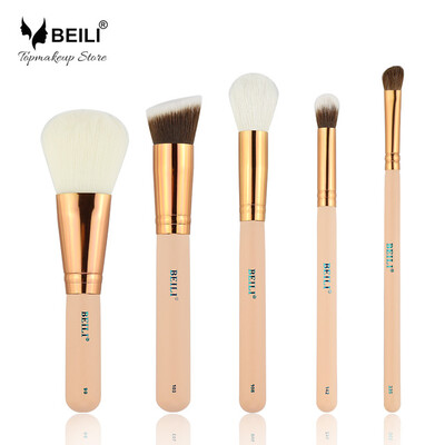 BEILI Rose Goldene 5 stücke Make-Up Pinsel Set Vol1 Pulver Concealer Contour Lidschatten Make-Up-Tool
BEILI Rose Goldene 5 stücke Make-Up Pinsel Set Vol1 Pulver Concealer Contour Lidschatten Make-Up-Tool
