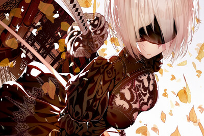 subarashii bandage blade sogoi NieR Automata oppai warrior ken sword girl cyborg living room home art decor fabric posters prints
subarashii bandage blade sogoi NieR Automata oppai warrior ken sword girl cyborg living room home art decor fabric posters prints