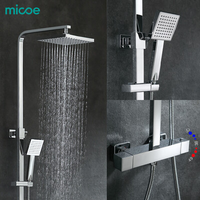 Micoe 2018 с горкой Бар> 400 мм набор для душа Новый для смесителя костюм настенный Ванная комната Лидер продаж и холодной Смешанн
Micoe 2018 с горкой Бар> 400 мм набор для душа Новый для смесителя костюм настенный Ванная комната Лидер продаж и холодной Смешанн