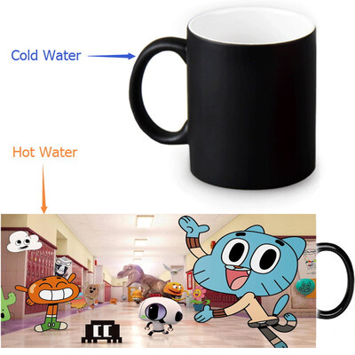Удивительный мир Gumball 350 мл / 12 унций Heat Reveal Mug Color Change Чашка кофе Чувствительные морфинг-кружки Волшебная чашка для чайных чашек
Удивительный мир Gumball 350 мл / 12 унций Heat Reveal Mug Color Change Чашка кофе Чувствительные морфинг-кружки Волшебная чашка для чайных чашек