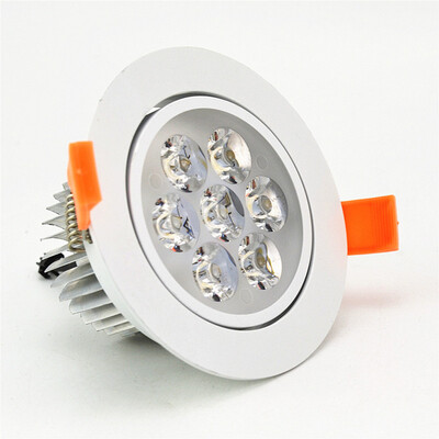 LED Downlights LED Recessed ceiling light Dimmbale 7W White light high power LED chip LED spotlight 220V dimmer LED lamp
LED Downlights LED Recessed ceiling light Dimmbale 7W White light high power LED chip LED spotlight 220V dimmer LED lamp
