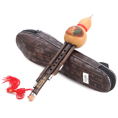 Jingdong supermarket Dai Ling natural gourd Zizhu rod two tone Hulusi C tune 836
Jingdong supermarket Dai Ling natural gourd Zizhu rod two tone Hulusi C tune 836