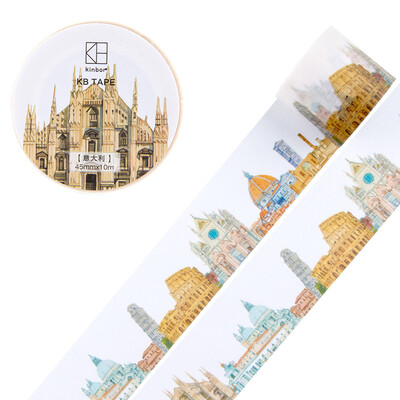 Kinbor handbook wide version&paper tape 45mm10m hand book sticker building decoration tape Yamato city DTB64125
Kinbor handbook wide version&paper tape 45mm10m hand book sticker building decoration tape Yamato city DTB64125