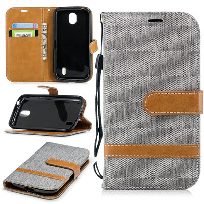 BEFOSPEY Mixed Colors Denim PU LeatherSoft TPU Card Slot Stand Wallet Case For Nokia 145"2018
BEFOSPEY Mixed Colors Denim PU LeatherSoft TPU Card Slot Stand Wallet Case For Nokia 145"2018