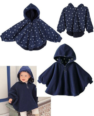 Baby Two-Sided Wear Reversible Children's Cape Outerwear Jacket Clothing Coat Velvet Cloak Hoodie Romper
Baby Two-Sided Wear Reversible Children's Cape Outerwear Jacket Clothing Coat Velvet Cloak Hoodie Romper